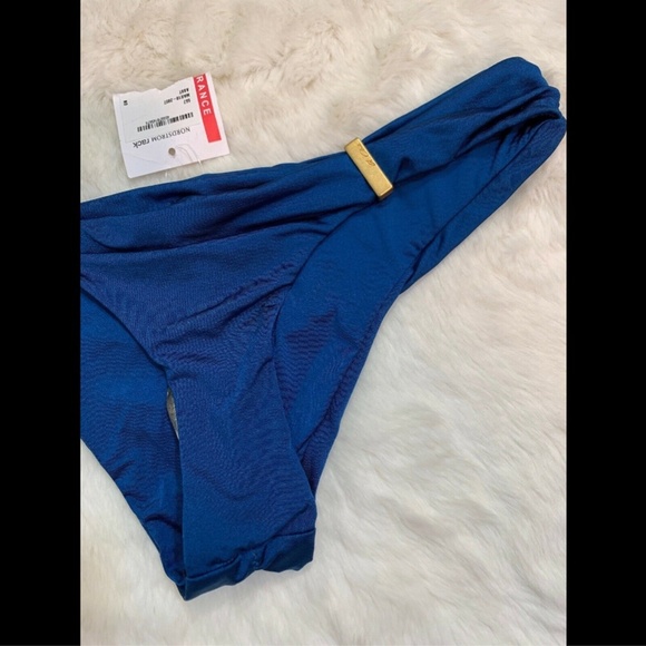 NEW A Che'‎ Balia Brief Bikini Bottom in Ink Blue [SZ Small ] - Picture 4 of 8